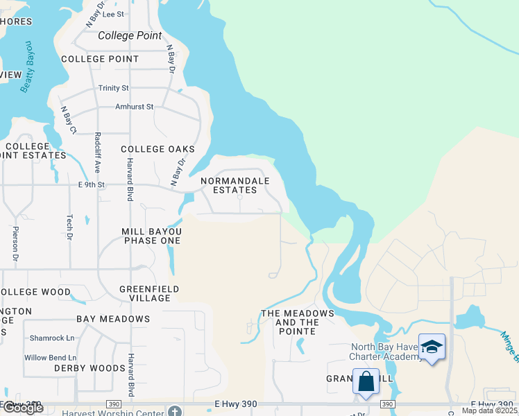 map of restaurants, bars, coffee shops, grocery stores, and more near 2684 Ferol Lane in Lynn Haven