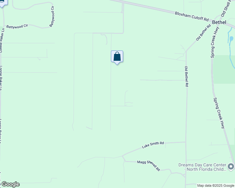 map of restaurants, bars, coffee shops, grocery stores, and more near 149 Forest Lane in Crawfordville