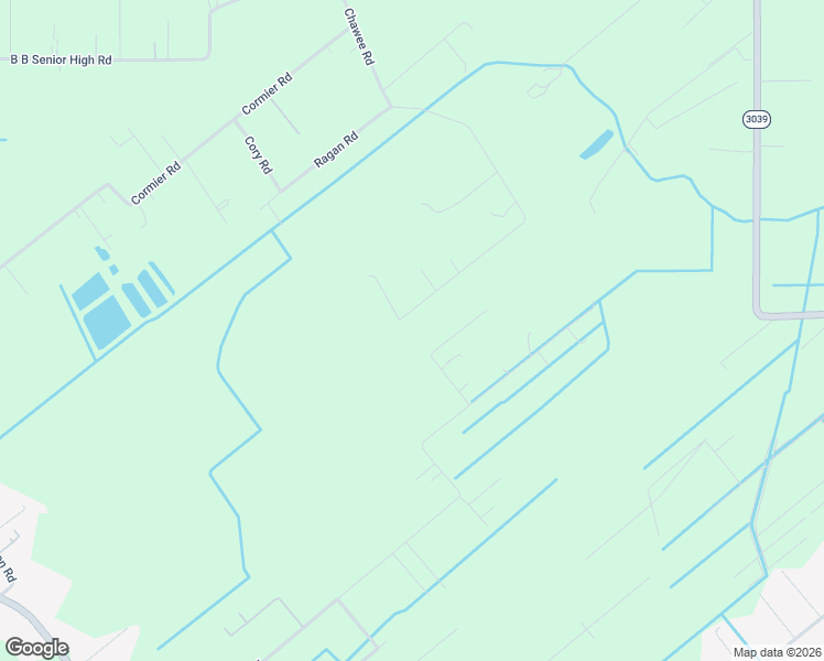 map of restaurants, bars, coffee shops, grocery stores, and more near 1231 Chawee Road in Breaux Bridge