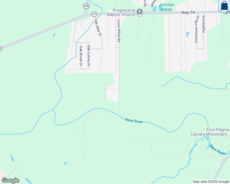 map of restaurants, bars, coffee shops, grocery stores, and more near 12147 Louis White Road in Geismar