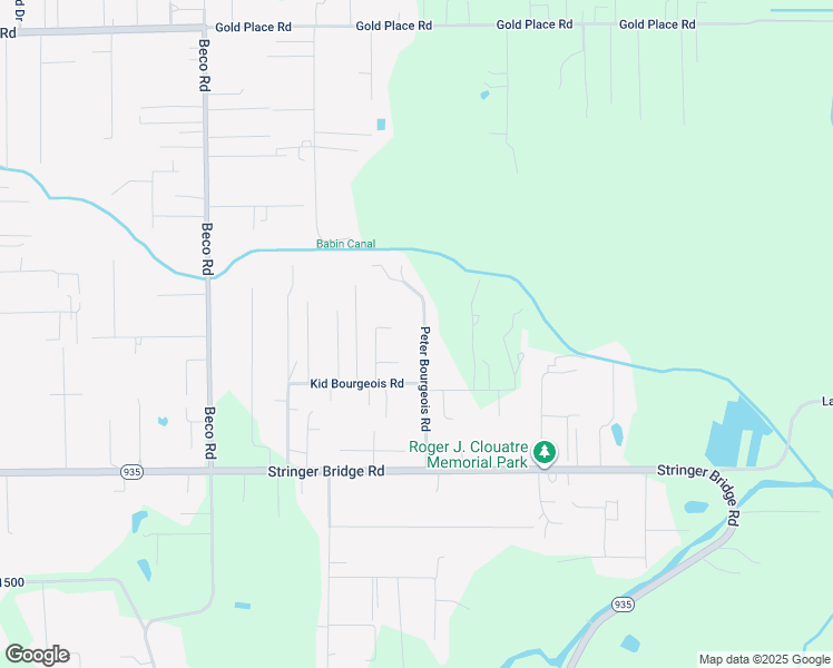 map of restaurants, bars, coffee shops, grocery stores, and more near 12137 Peter Bourgeois Road in Saint Amant