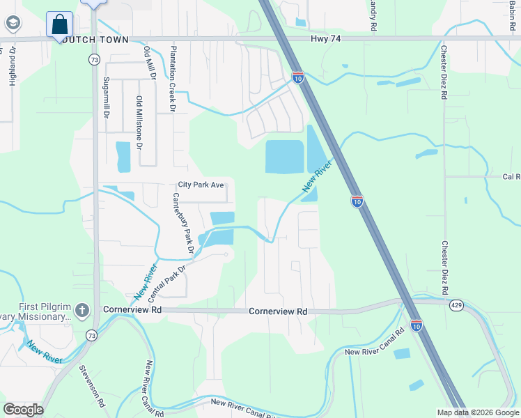 map of restaurants, bars, coffee shops, grocery stores, and more near 37265 Audubon Park Avenue in Geismar