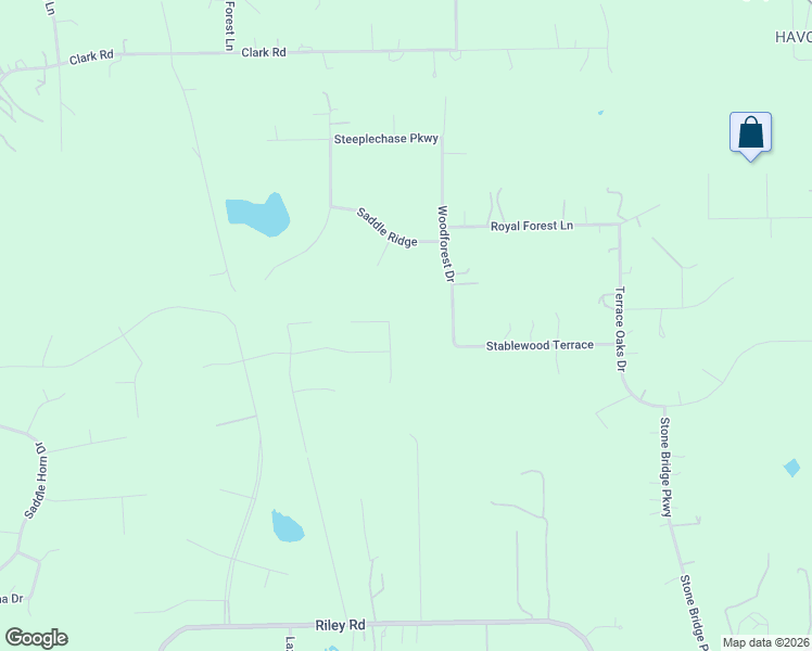 map of restaurants, bars, coffee shops, grocery stores, and more near 17513 Julianne Drive in Waller