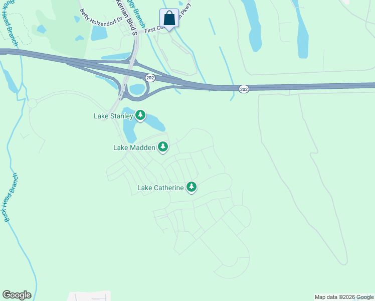 map of restaurants, bars, coffee shops, grocery stores, and more near 5101 Kernan Boulevard South in Jacksonville