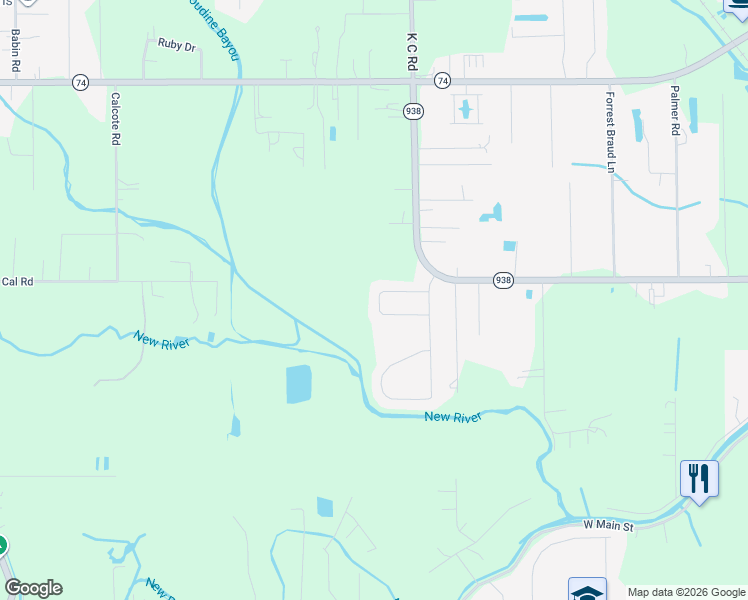 map of restaurants, bars, coffee shops, grocery stores, and more near 39174 Superior Wood Avenue in Gonzales