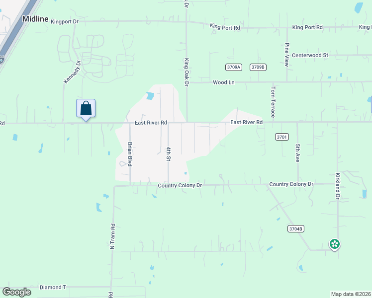 map of restaurants, bars, coffee shops, grocery stores, and more near 13454 6th Street in Splendora