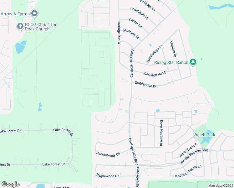 map of restaurants, bars, coffee shops, grocery stores, and more near 2303 Hollowbrook Lane in Conroe