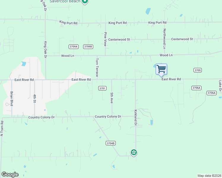 map of restaurants, bars, coffee shops, grocery stores, and more near 7a 5th Avenue in Splendora