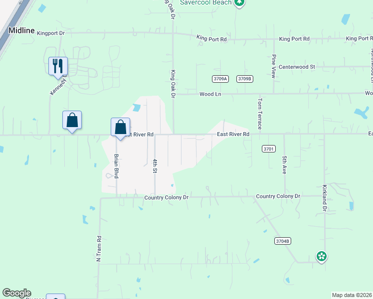 map of restaurants, bars, coffee shops, grocery stores, and more near 13454 6th Street in Splendora