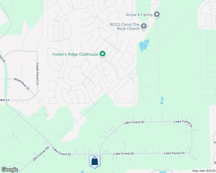 map of restaurants, bars, coffee shops, grocery stores, and more near 14129 Sun Notch Drive in Conroe