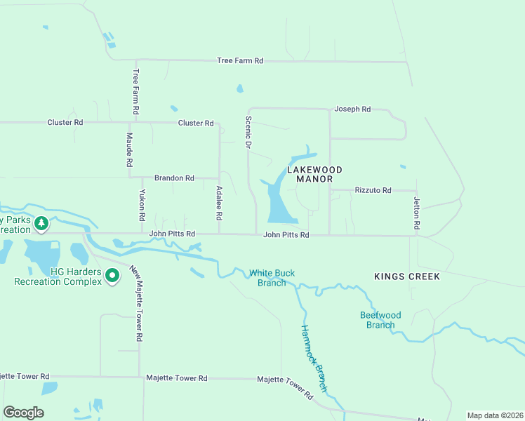 map of restaurants, bars, coffee shops, grocery stores, and more near 5500-5522 Scenic Drive in Panama City