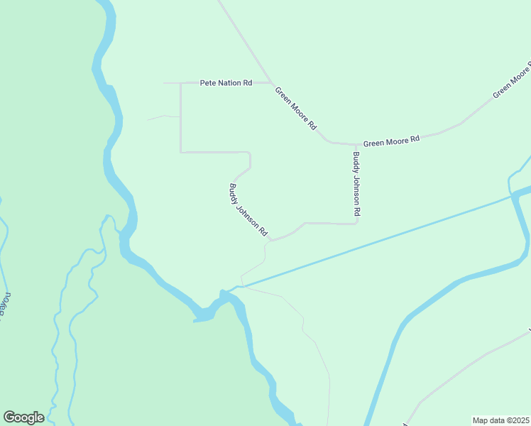 map of restaurants, bars, coffee shops, grocery stores, and more near 5121 Buddy Johnson Road in Starks