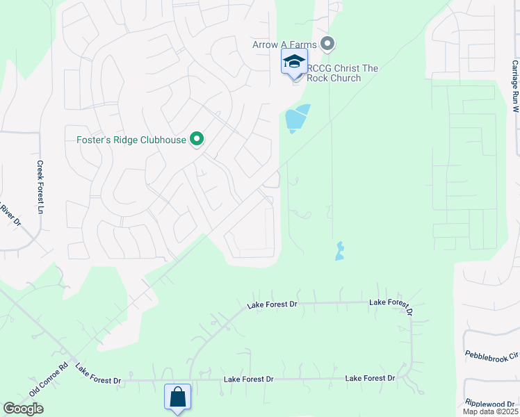 map of restaurants, bars, coffee shops, grocery stores, and more near 14083 Crystal Cave Lane in Shenandoah