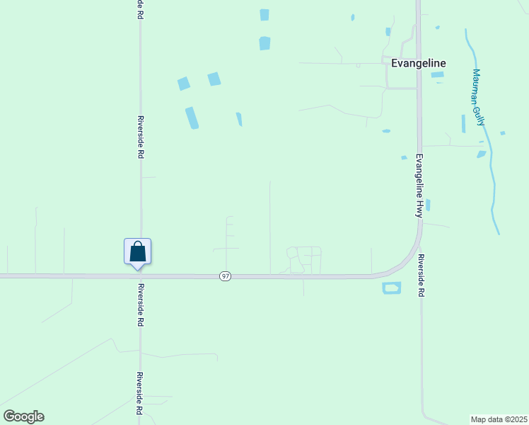 map of restaurants, bars, coffee shops, grocery stores, and more near 215 Wild Iris Drive in Evangeline