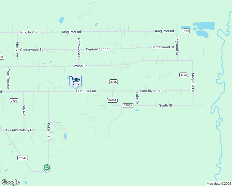 map of restaurants, bars, coffee shops, grocery stores, and more near 1173 County Road 370 in Splendora