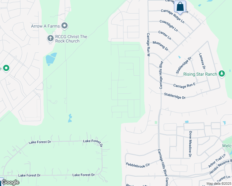 map of restaurants, bars, coffee shops, grocery stores, and more near 2434 Hollowbrook Lane in Conroe