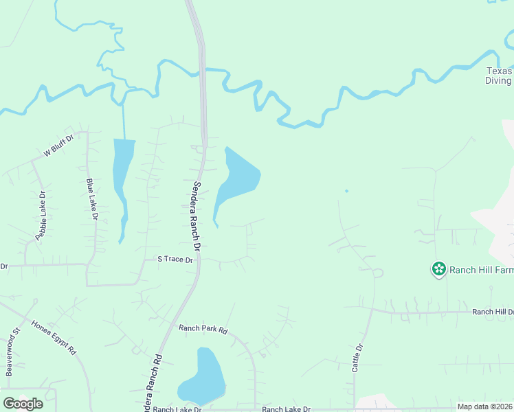 map of restaurants, bars, coffee shops, grocery stores, and more near 6006 South Trace Drive in Magnolia
