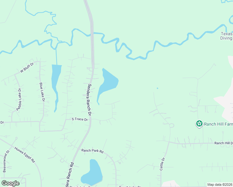 map of restaurants, bars, coffee shops, grocery stores, and more near 6006 South Trace Drive in Magnolia