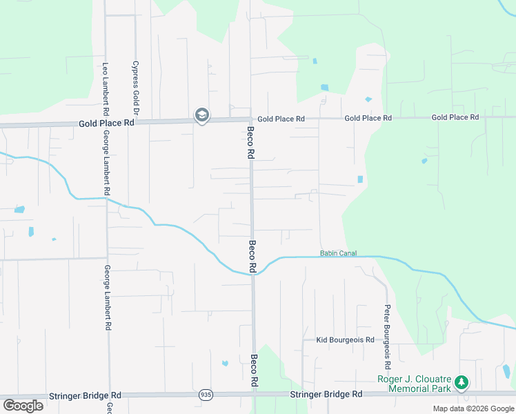 map of restaurants, bars, coffee shops, grocery stores, and more near 12366 Beco Road in Saint Amant