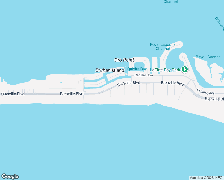 map of restaurants, bars, coffee shops, grocery stores, and more near 103 Saint Andrews Court in Dauphin Island