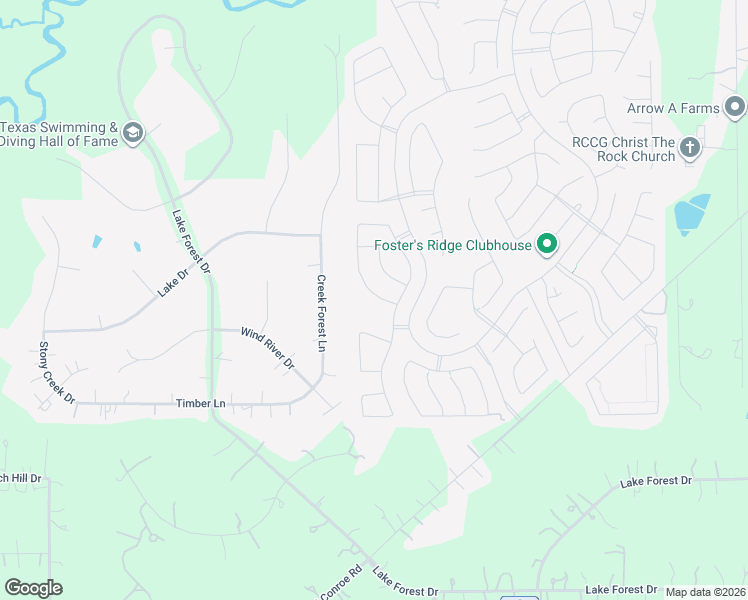 map of restaurants, bars, coffee shops, grocery stores, and more near 14376 Zion Gate Crossing in Conroe