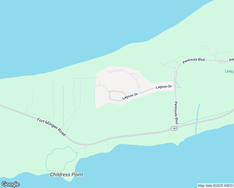 map of restaurants, bars, coffee shops, grocery stores, and more near 24 Marsh Point in Gulf Shores