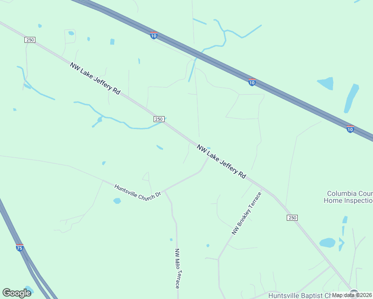 map of restaurants, bars, coffee shops, grocery stores, and more near 6944 Northwest Lake Jeffery Road in Lake City