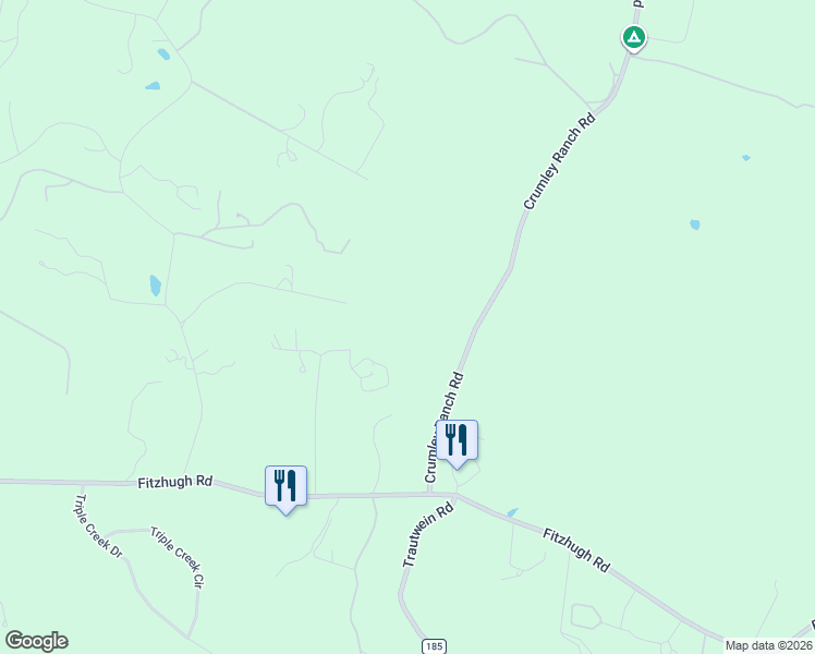 map of restaurants, bars, coffee shops, grocery stores, and more near 11400 Crumley Ranch Road in Austin