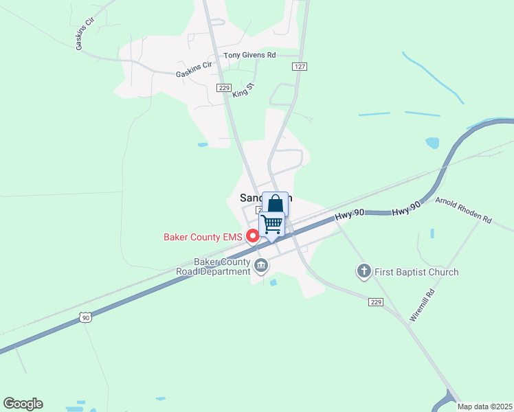 9216 County Road 229, Sanderson FL Walk Score