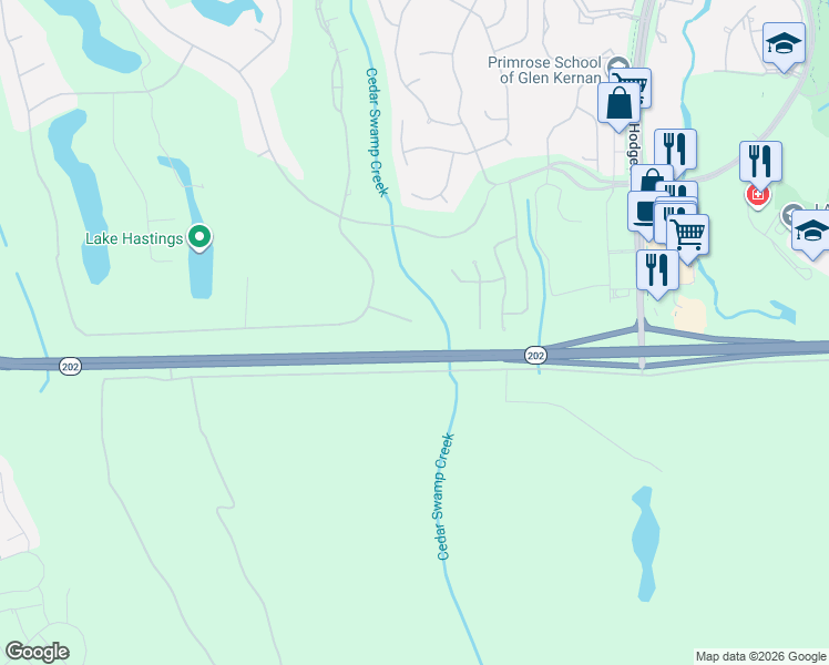 map of restaurants, bars, coffee shops, grocery stores, and more near 12862 Brodick Court in Jacksonville