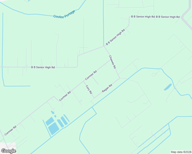 map of restaurants, bars, coffee shops, grocery stores, and more near 1021 Cory Road in Breaux Bridge