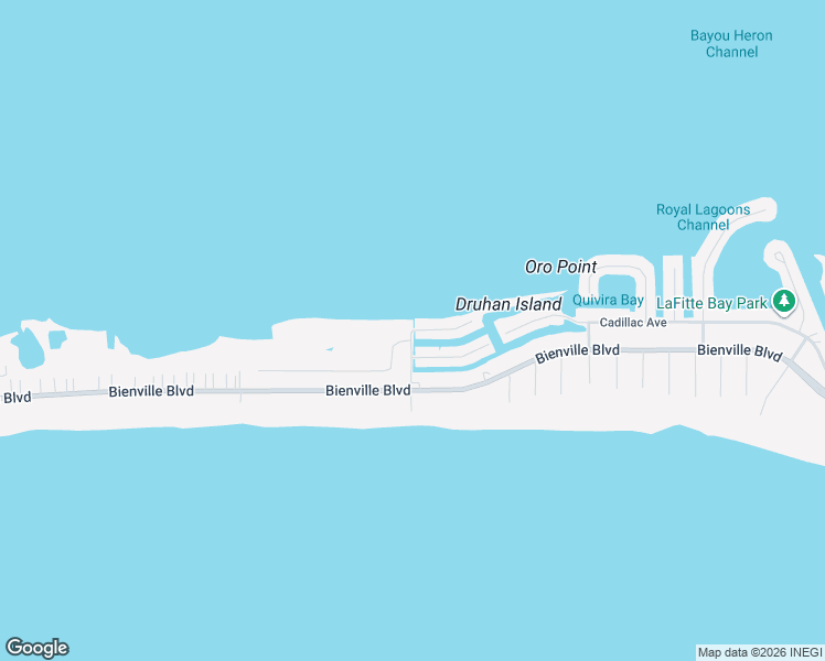 map of restaurants, bars, coffee shops, grocery stores, and more near 2301 Saint Stephens Street in Dauphin Island