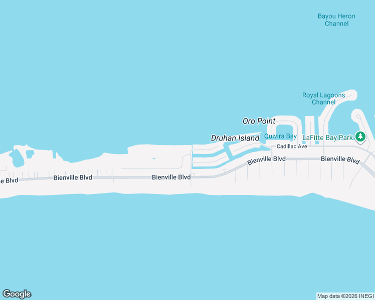 map of restaurants, bars, coffee shops, grocery stores, and more near 2301 Saint Stephens Street in Dauphin Island