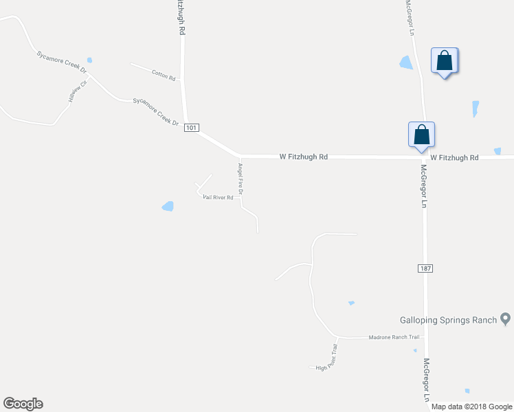 map of restaurants, bars, coffee shops, grocery stores, and more near 315 Angel Fire Drive in Dripping Springs