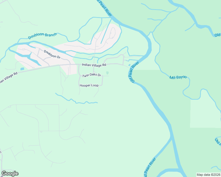 map of restaurants, bars, coffee shops, grocery stores, and more near 111 Hooper Loop in Slidell