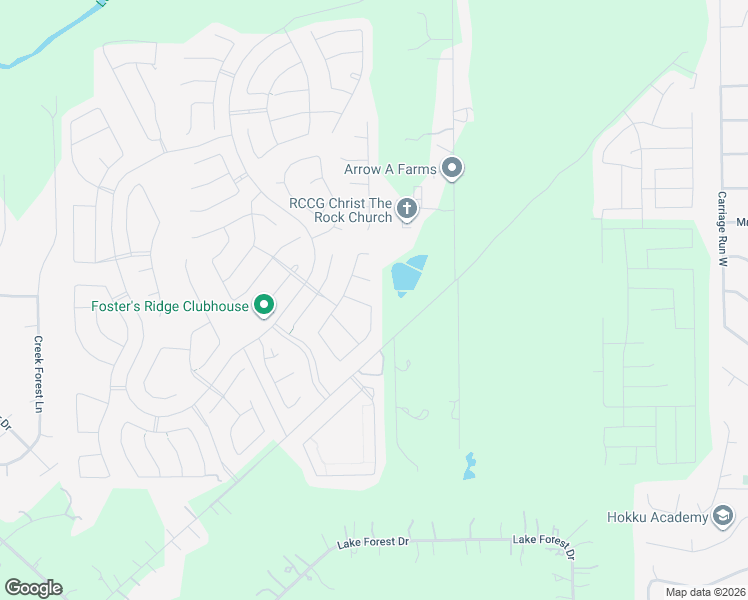 map of restaurants, bars, coffee shops, grocery stores, and more near 14211 Wallowa Ridge Lane in Conroe