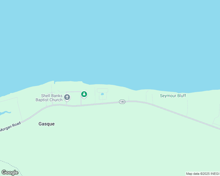map of restaurants, bars, coffee shops, grocery stores, and more near 12497 Alabama 180 in Gulf Shores