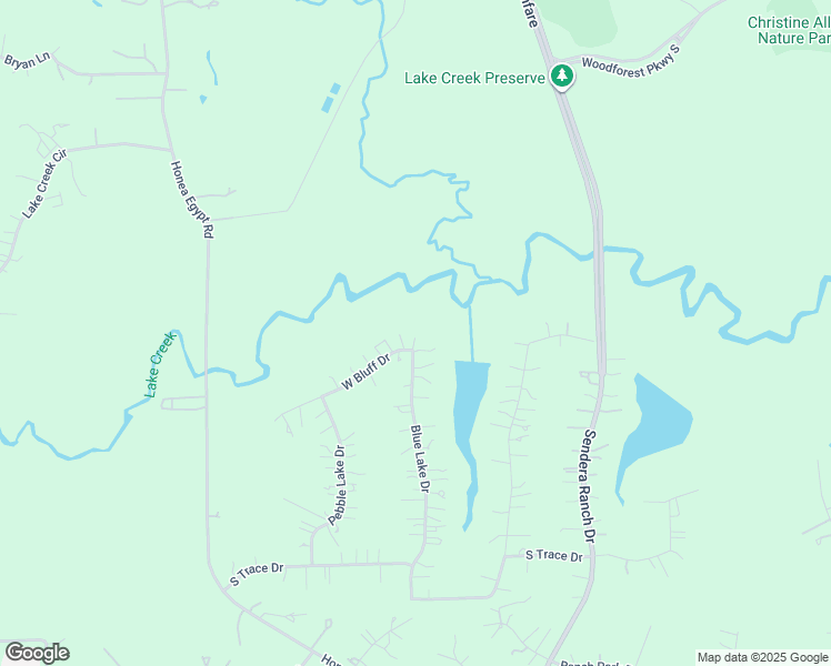 map of restaurants, bars, coffee shops, grocery stores, and more near 6610 West Bluff Drive in Magnolia