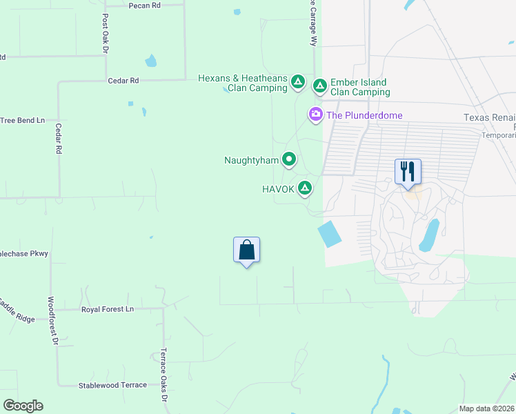 map of restaurants, bars, coffee shops, grocery stores, and more near in Todd Mission