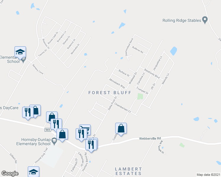 map of restaurants, bars, coffee shops, grocery stores, and more near 14909 Nuttall Drive in Austin