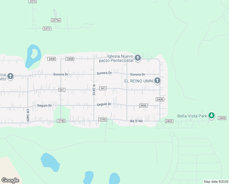 map of restaurants, bars, coffee shops, grocery stores, and more near 1998 Road 340 in Cleveland