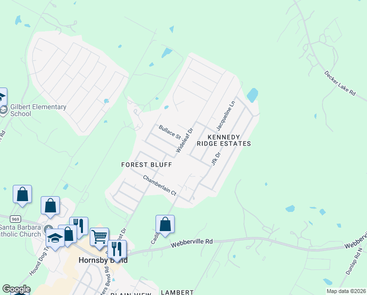 map of restaurants, bars, coffee shops, grocery stores, and more near 15217 Bullace Street in Austin
