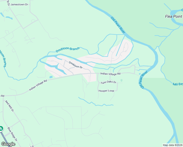map of restaurants, bars, coffee shops, grocery stores, and more near 251 Indian Village Road in Slidell