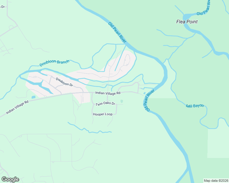 map of restaurants, bars, coffee shops, grocery stores, and more near 154 Indian Village Road in Slidell