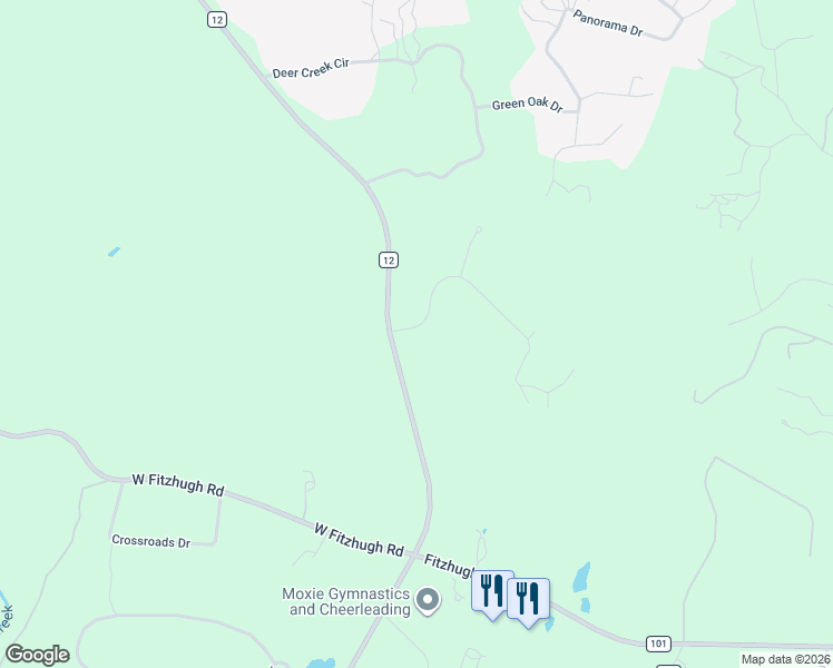 map of restaurants, bars, coffee shops, grocery stores, and more near 31892 Ranch Road 12 in Dripping Springs