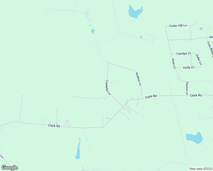 map of restaurants, bars, coffee shops, grocery stores, and more near 13758 Camelia Lane in Plantersville