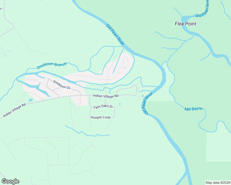 map of restaurants, bars, coffee shops, grocery stores, and more near 154 Indian Village Road in Slidell