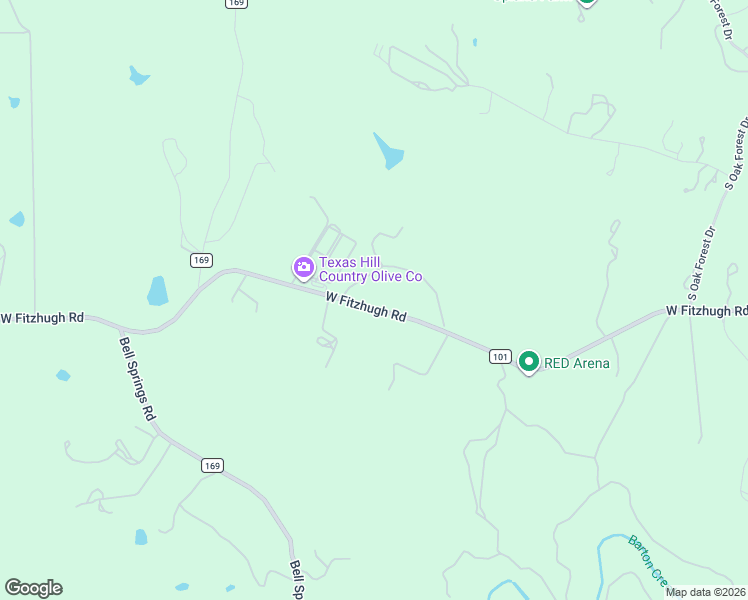 map of restaurants, bars, coffee shops, grocery stores, and more near 2505-2521 West Fitzhugh Road in Dripping Springs