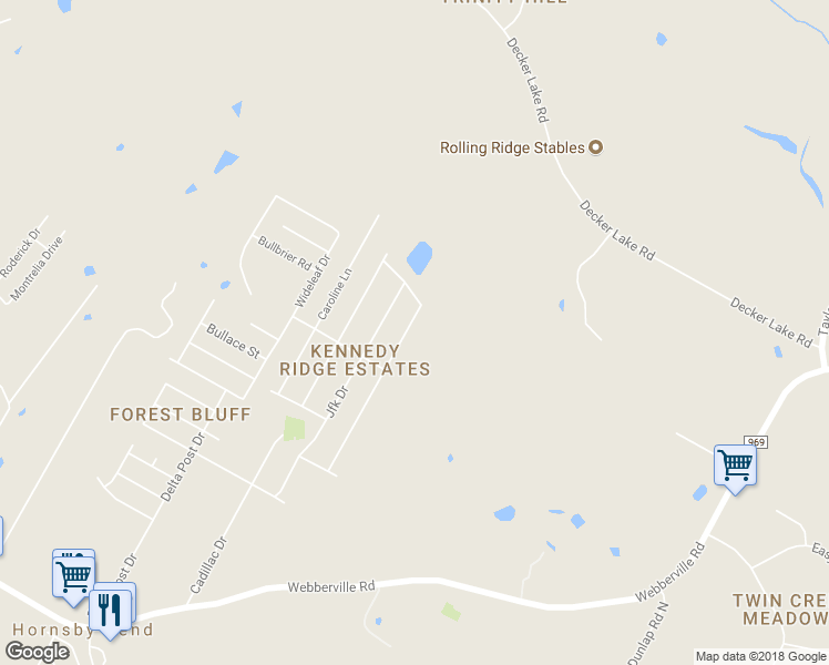 map of restaurants, bars, coffee shops, grocery stores, and more near 6011 Melody Lane in Austin