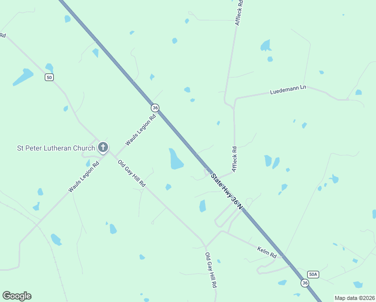 map of restaurants, bars, coffee shops, grocery stores, and more near 7528 36th Division Memorial Highway in Brenham